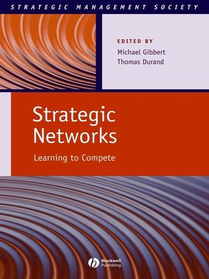 cover image of Strategic Networks